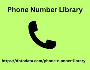 india phone number library