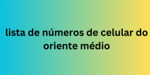 lista de números de telefone celular na europa (1)