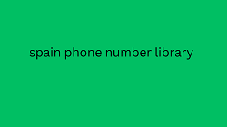 spain phone number library