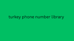 turkey phone number library