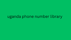 uganda phone number library