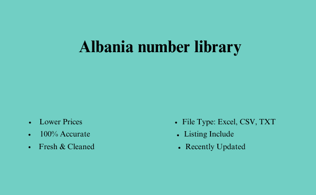 Albania number library