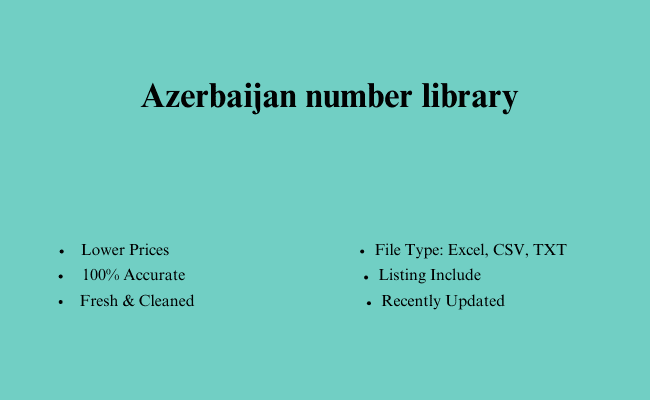 Azerbaijan number library