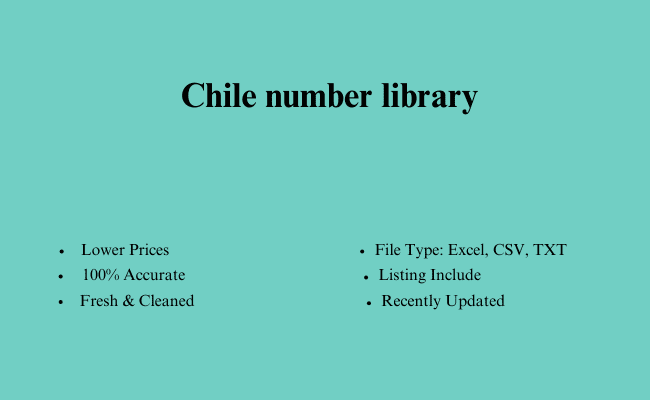 Chile number library