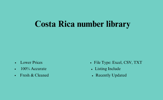 Costa Rica number library