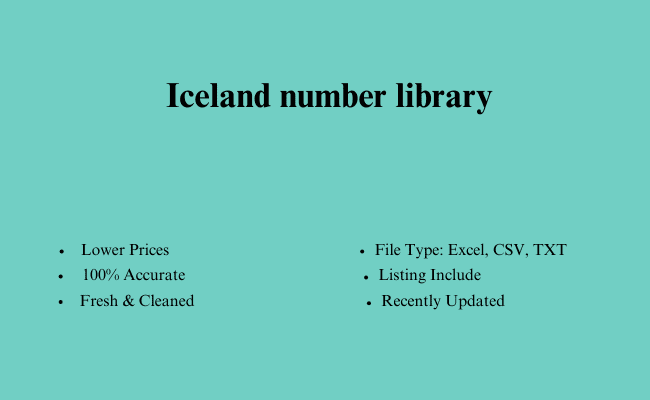 Iceland number library