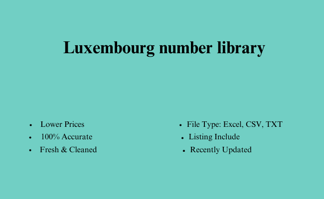 Luxembourg number library