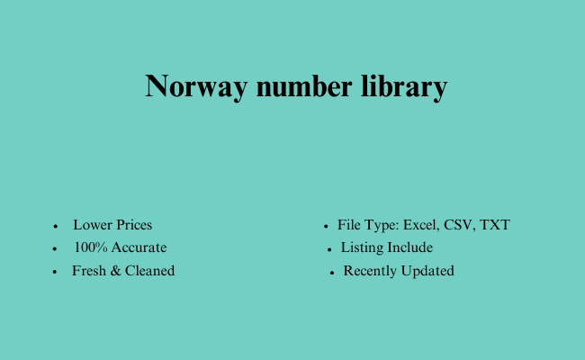 Norway number library