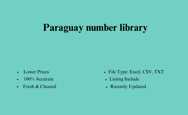 Paraguay number library