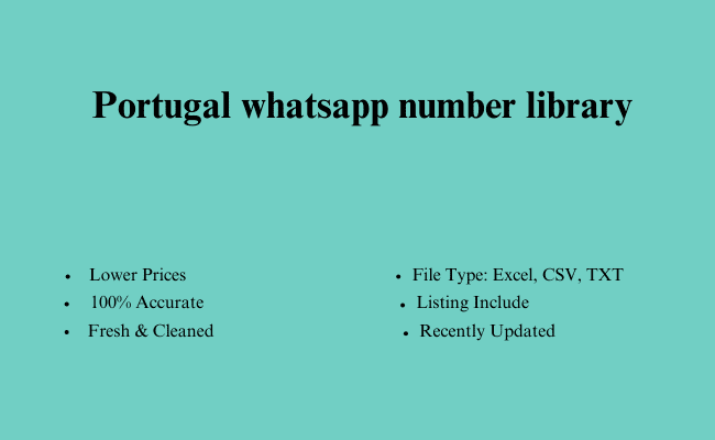 Portugal whatsapp number library