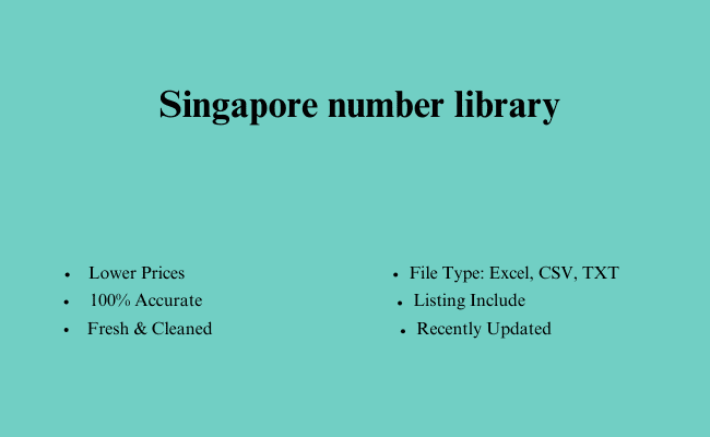 Singapore number library