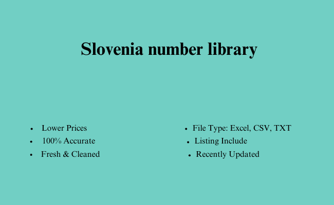 Slovenia number library