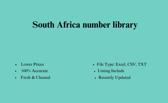 South Africa number library