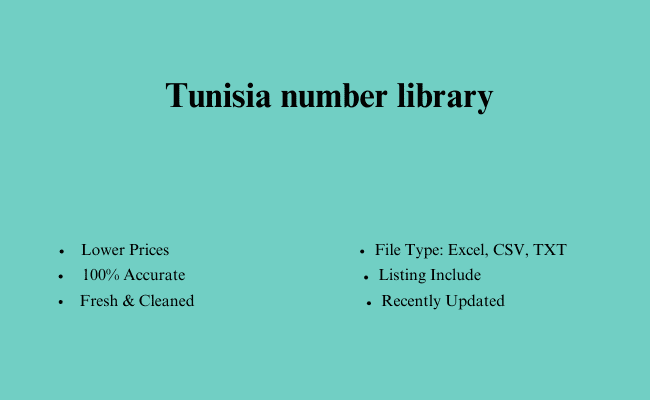 Tunisia number library