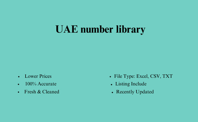 UAE number library