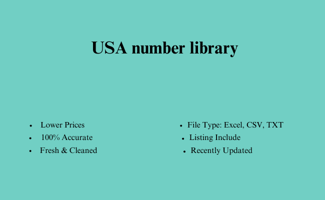 USA number library